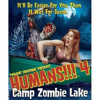 Humans!!! 4: Camp Zombie Lake available at 401 Games Canada