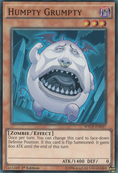 Humpty Grumpty - WSUP-EN037 - Super Rare - 1st Edition available at 401 Games Canada