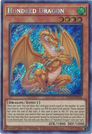 Hundred Dragon - DLCS-EN146 - Secret Rare - 1st Edition available at 401 Games Canada