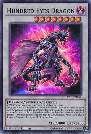 Hundred Eyes Dragon - LC5D-EN154 - Super Rare - 1st Edition available at 401 Games Canada