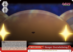 Hunger Overwhelming - CCS/WX01-E075 - Climax Common available at 401 Games Canada