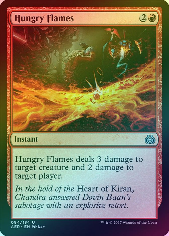 Hungry Flames (Foil) (AER) available at 401 Games Canada