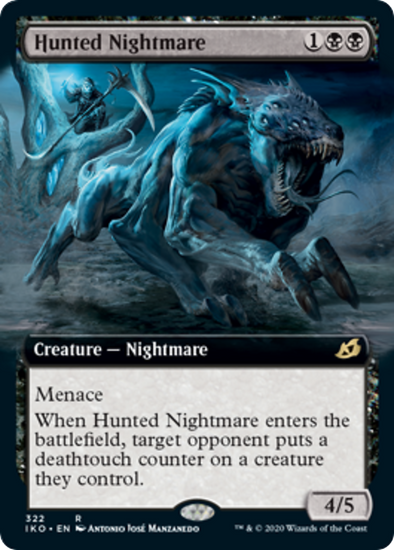 Hunted Nightmare - Extended Art (IKO) available at 401 Games Canada