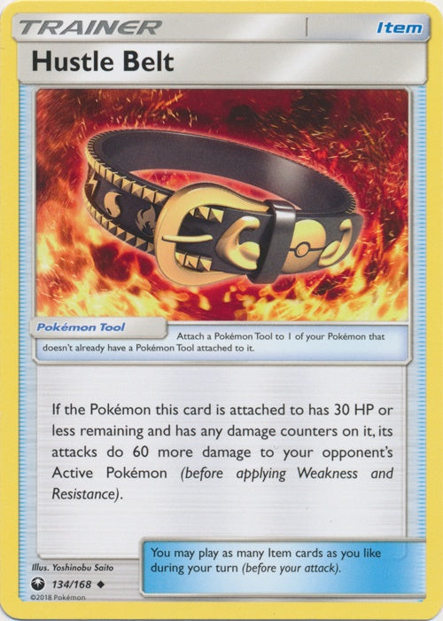 Hustle Belt - 134/168 - Uncommon available at 401 Games Canada