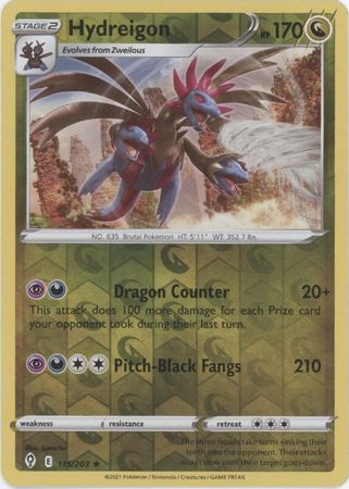 Hydreigon - 115/203 - Holo Rare - Reverse Holo available at 401 Games Canada