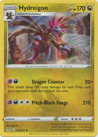 Hydreigon - 115/203 - Holo Rare available at 401 Games Canada