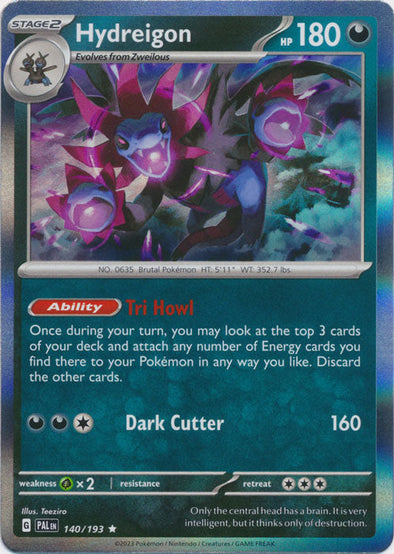 Hydreigon - 140/193 - Rare available at 401 Games Canada