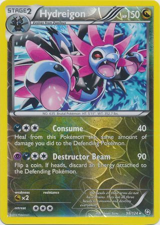 Hydreigon - 98/124 - Rare - Reverse Holo available at 401 Games Canada