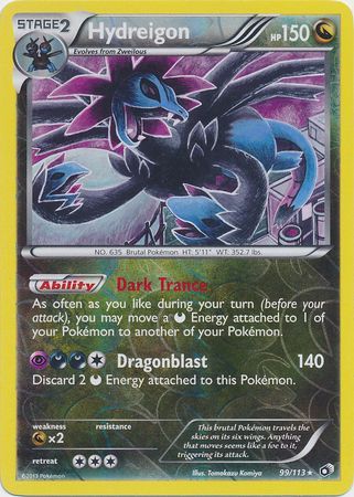 Hydreigon - 99/113 - Holo Rare - Reverse Holo available at 401 Games Canada