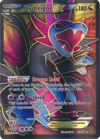 Hydreigon EX - 103/108 - Full Art Ultra Rare available at 401 Games Canada