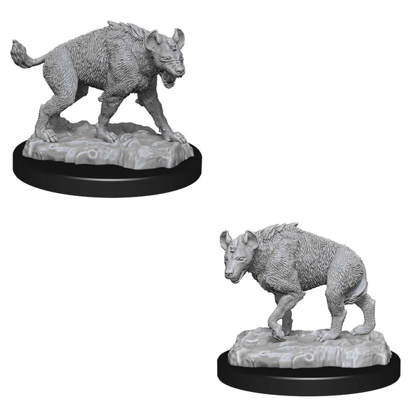 Hyenas - Wizkids Deep Cuts Unpainted Minis available at 401 Games Canada