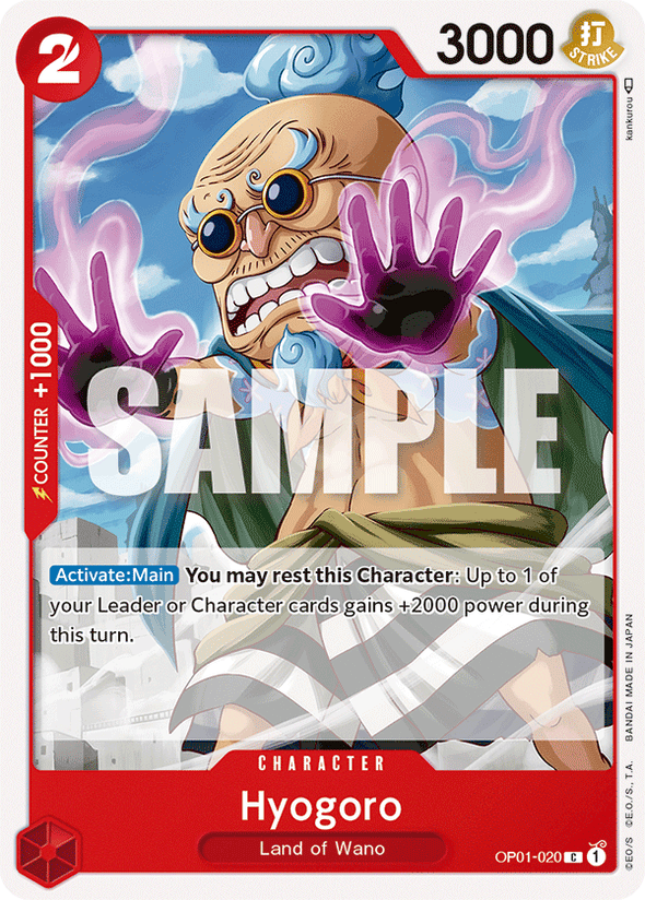 Hyogoro - OP01-020 - Common available at 401 Games Canada