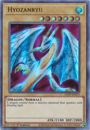 Hyozanryu - GFTP-EN071 - Ultra Rare - 1st Edition available at 401 Games Canada