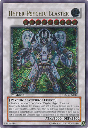 Hyper Psychic Blaster - CRMS-EN042 - Ultimate Rare - 1st Edition available at 401 Games Canada