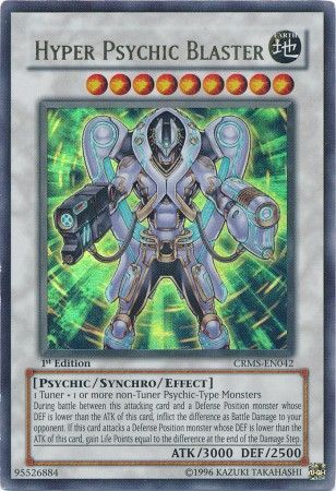 Hyper Psychic Blaster - CRMS-EN042 - Ultra Rare - 1st Edition available at 401 Games Canada