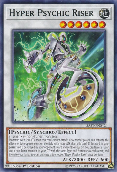 Hyper Psychic Riser - SAST-EN042 - Rare - 1st Edition available at 401 Games Canada