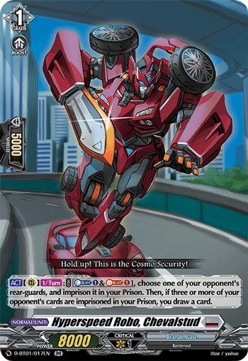 Hyperspeed Robo, Chevalstud - D-BT01/017 - Double Rare available at 401 Games Canada