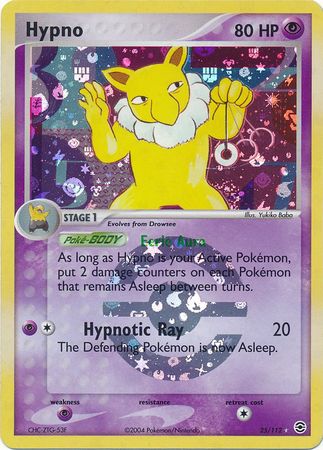 Hypno - 25/112 - Rare - Reverse Holo available at 401 Games Canada