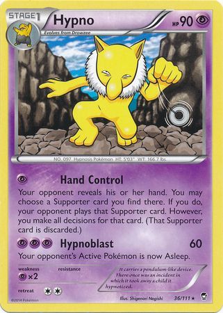 Hypno - 36/111 - Rare available at 401 Games Canada