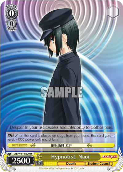 Hypnotist, Naoi - AB/W31-E020 - Uncommon available at 401 Games Canada