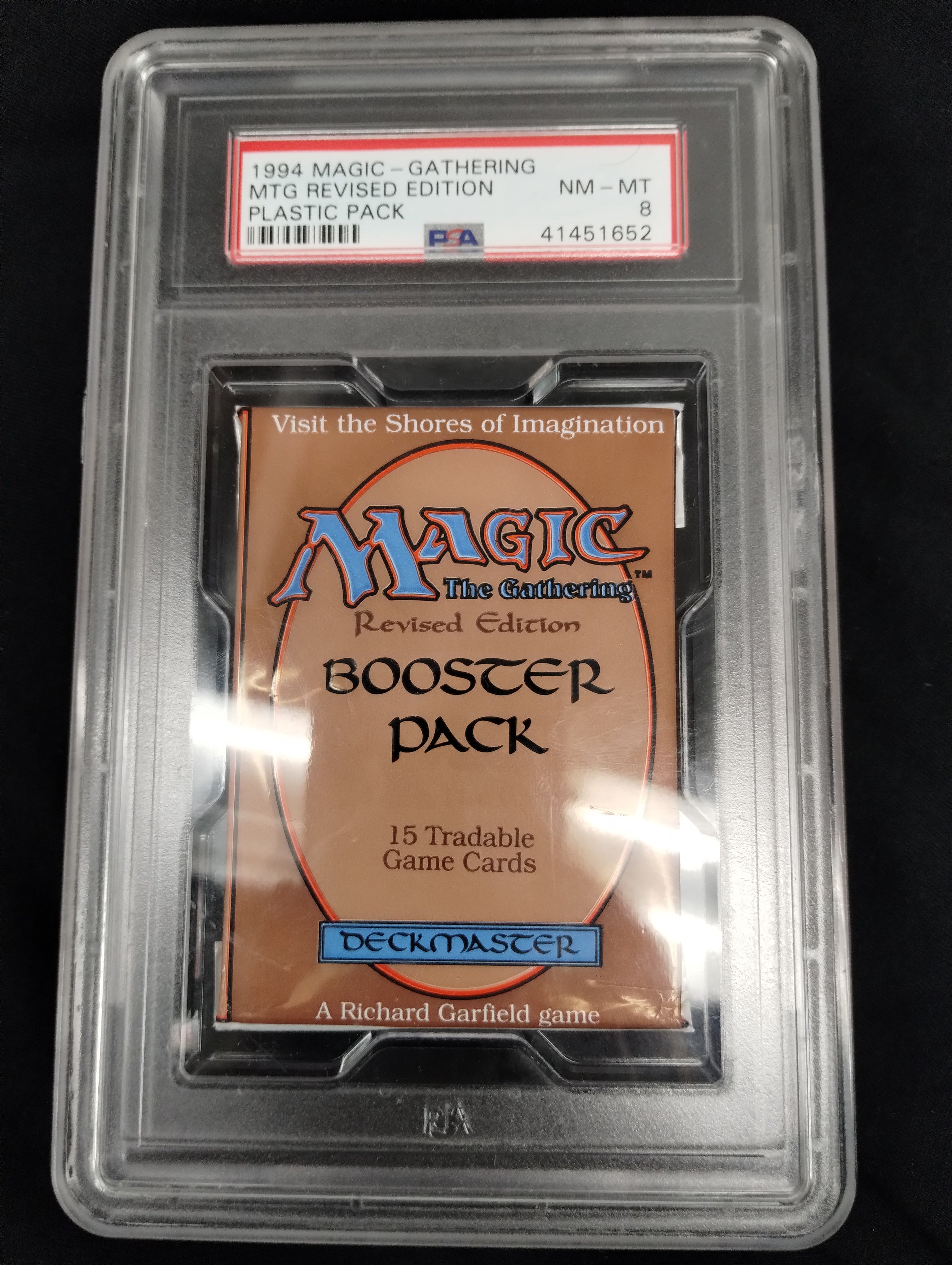 401 Games Canada - MTG Revised Edition Booster Pack - Beckett (BGS) Graded 8 401 Games Canada - MTG Revised Edition Booster Pack - Beckett (BGS) Graded 8