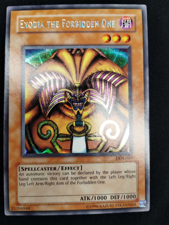 Exodia the Forbidden One - DDS-003 - Prismatic Secret Rare - NM