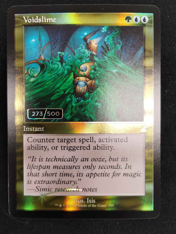 Voidslime - Double Rainbow Serialized Foil - Ravnica Remastered 273/500