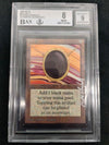 Mox Jet - Limited Edition Beta - Richard Garfield Signed 9 - Beckett (BGS) Graded 8