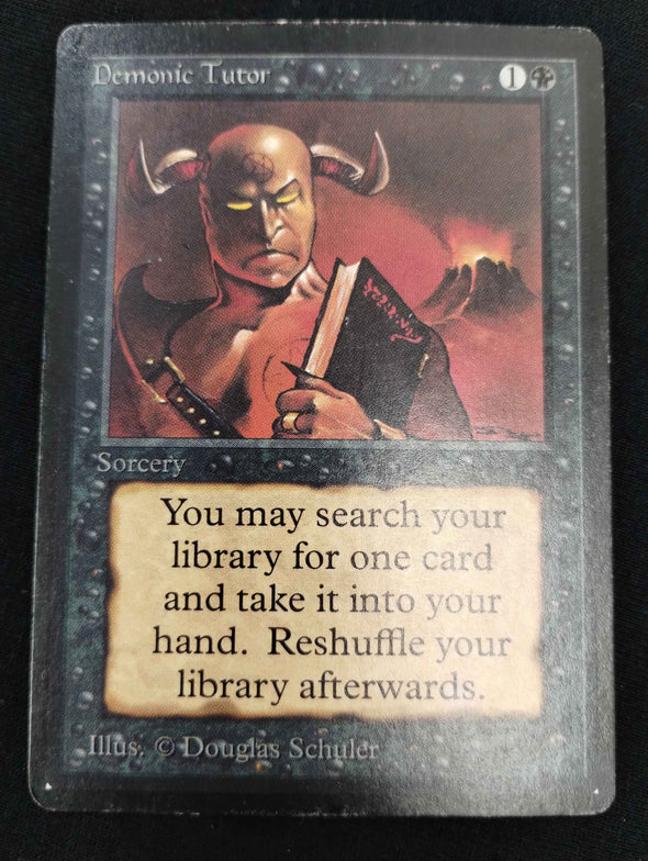 Demonic Tutor - Limited Edition Beta - MP-