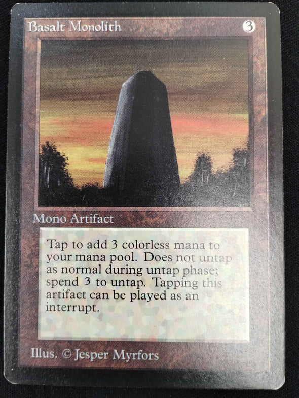 Basalt Monolith - Limited Edition - NM-
