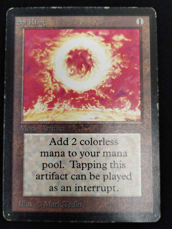 Sol Ring - Limited Edition Beta - HP