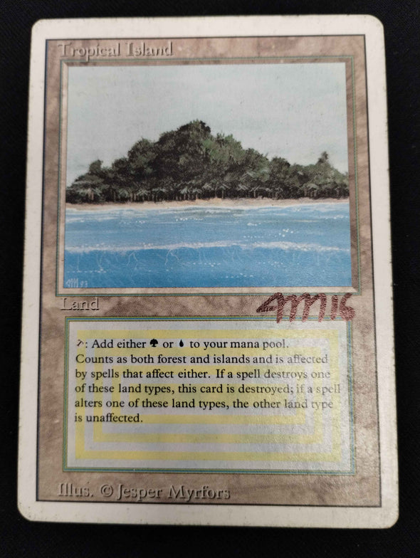 Tropical Island - Revised Edition - Artist Signed - HP+