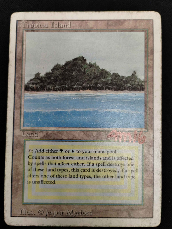 Tropical Island - Revised Edition - Artist Signed - HP