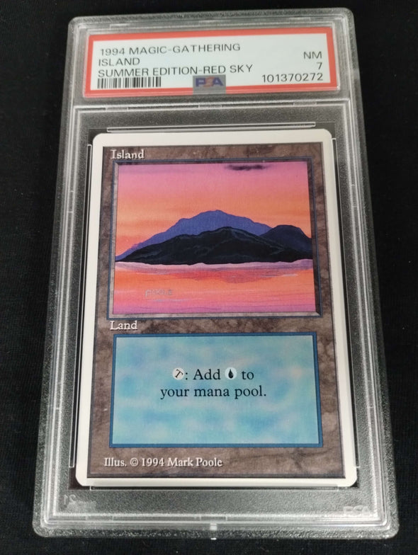 Island (A) - Summer Magic - PSA Graded 7 101370272