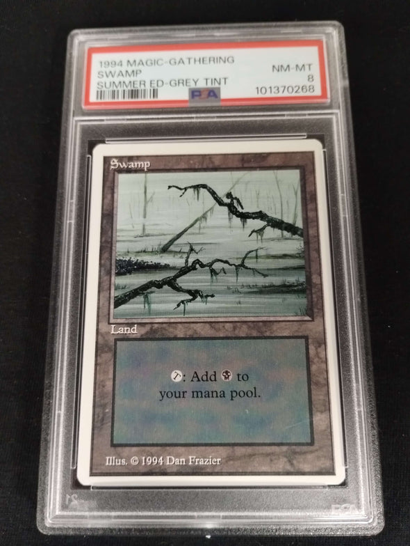 Swamp (C) - Summer Magic - PSA Graded 8 101370268