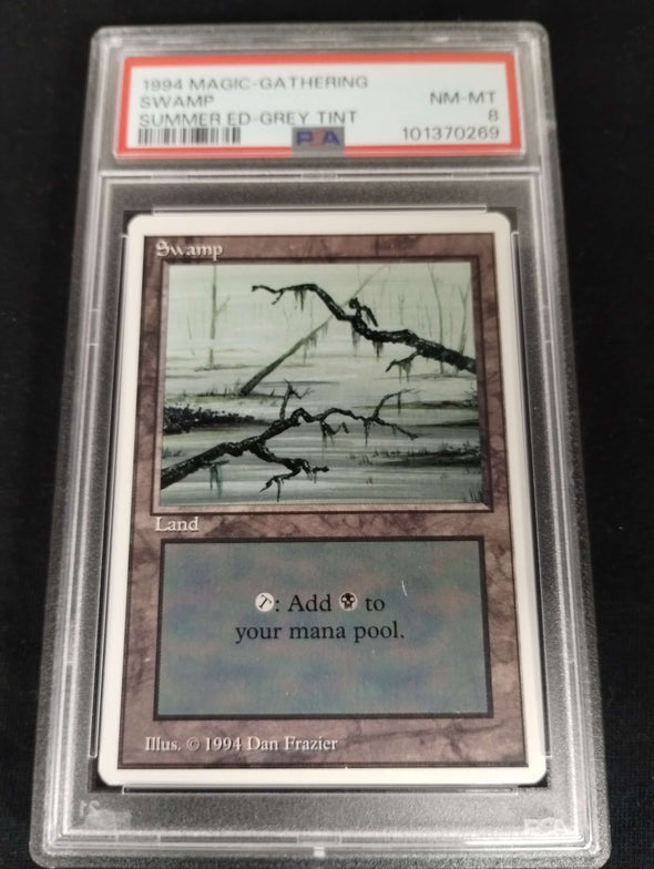 Swamp (C) - Summer Magic - PSA Graded 8 101370269