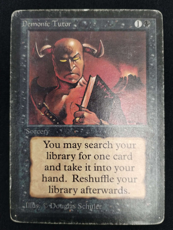Demonic Tutor - Limited Edition Beta - HP-