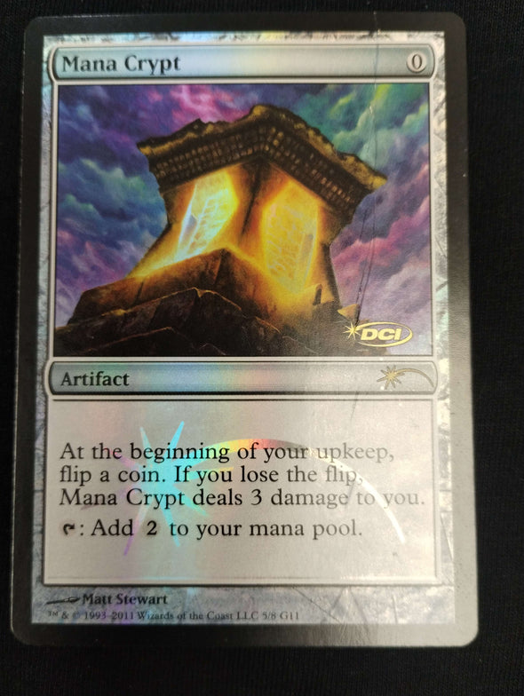Mana Crypt - Judge Promo Foil - Damaged