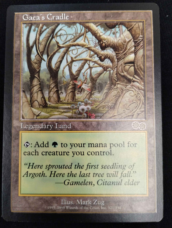 Gaea's Cradle - Urza's Saga - NM