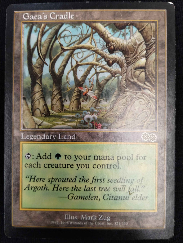Gaea's Cradle - Urza's Saga - HP+