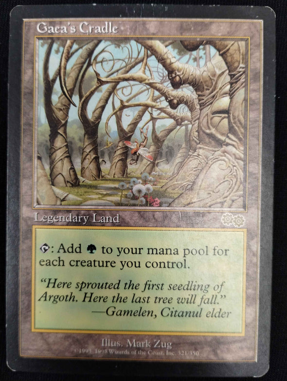 Gaea's Cradle - Urza's Saga - HP