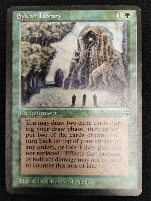 Sylvan Library - Legends - Damaged - Inked