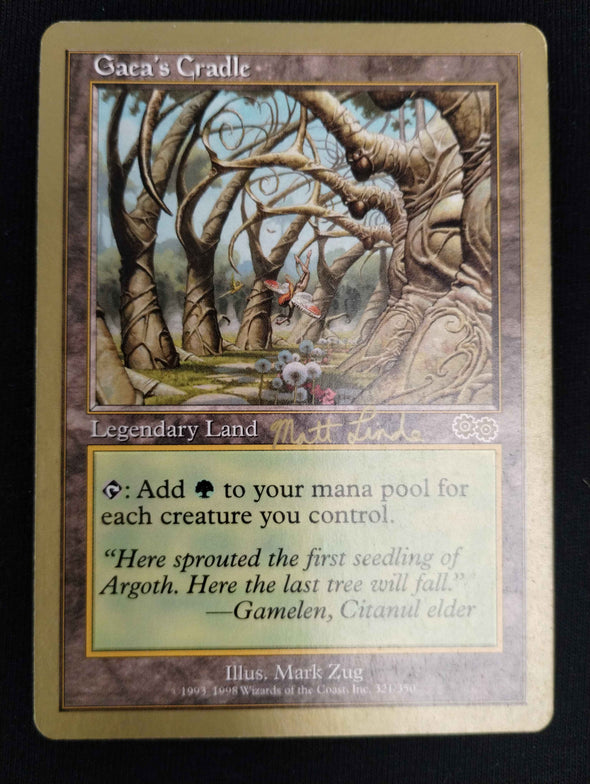 Gaea's Cradle - World Championship Decks - 1999 Matt Linde - SP