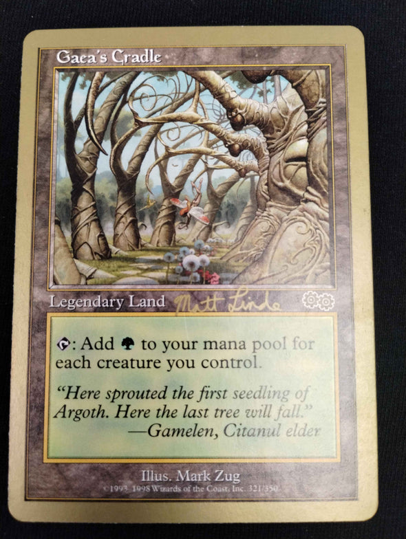 Gaea's Cradle - World Championship Decks - 1999 Matt Linde - MP