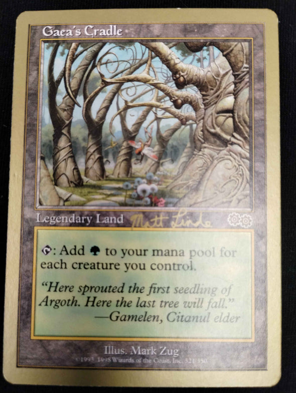 Gaea's Cradle - World Championship Decks - 1999 Matt Linde - MP