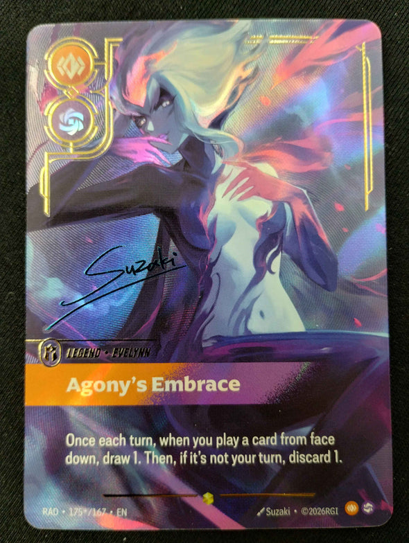 Evelynn, Agony's Embrace (Signature) - 175*/167 - Showcase - NM