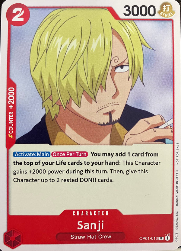 Sanji (Demo Deck 2023) (Non Foil) - OP01-013 - Rare
