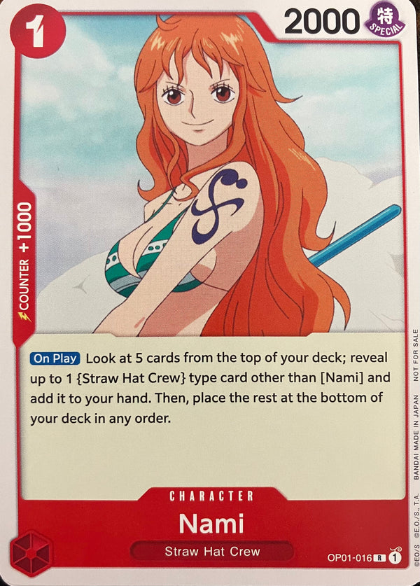 Nami (Demo Deck 2023) (Non Foil) - OP01-016 - Rare