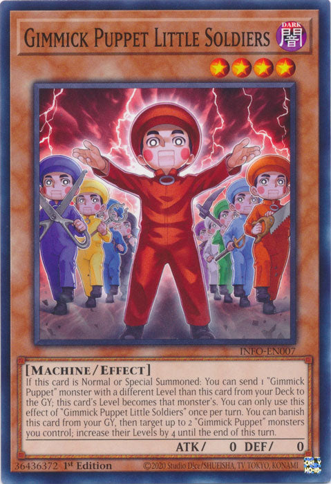 Gimmick Puppet Little Soldiers - INFO-EN007 - Common - 1st Edition