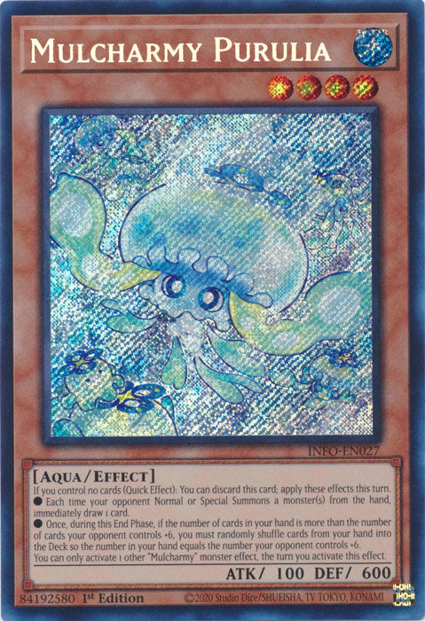 Mulcharmy Purulia - INFO-EN027 - Secret Rare - 1st Edition